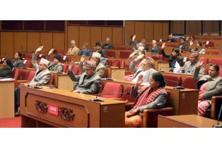 राष्ट्रियसभा बैठकमा विपक्षी दलहरूले कुलमान घिसिङको विषयमा जवाफ माग गरेका छन्