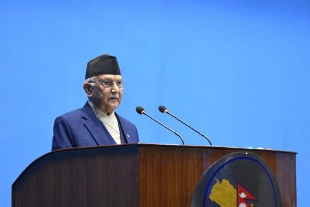 ओलीले आज संसदमा गर्ने भनिएको सम्बोधन स्थगित