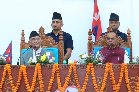 गरिबीलाई सबै अधिकारहरूको आधारभूत अवरोधको रूप : ​प्रधानमन्त्री केपी शर्मा ओली