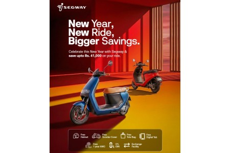 नयाँ वर्ष २०८३ को अवसरमा सेगवे E110L स्कुटरमा विशेष अफर सार्वजनिक