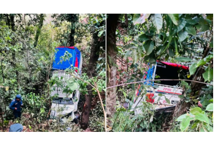 स्याङ्जाको बिरुवामा जिप दुर्घटना, ११ जना घाइते