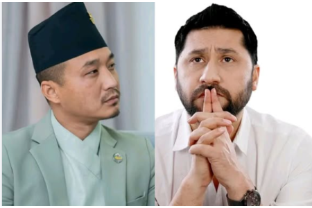 गृहमन्त्री सुधन गुरुङको दौडधुपः सभापति लामिछानेलाई भेट्न बूढानीलकण्ठ पुगे