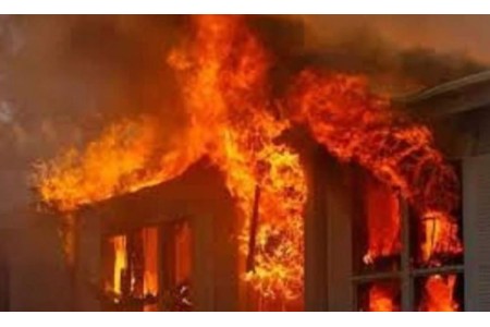 पश्चिम नवलपरासीमा आगलागीः १२ घर जले, करिब साढे ४ करोड क्षति