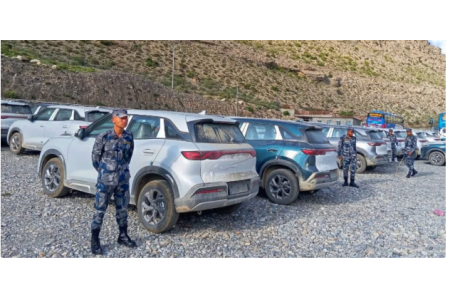 भन्सार छलीको आशङ्कामा सशस्त्र प्रहरीद्वारा ७७४ वटा गाडी नियन्त्रणमा