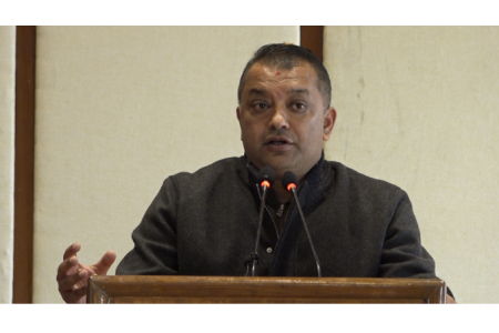 राजनीतिलाई सेवाको प्रतीकका रुपमा रुपान्तरण गर्नुपर्छः कांग्रेस सभापति थापा
