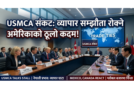 अमेरिकी व्यापार नीतिमा ठूलो धक्का: अमेरिकाद्वारा USMCA सम्झौताको नवीकरण रोक्का, अब के होला?