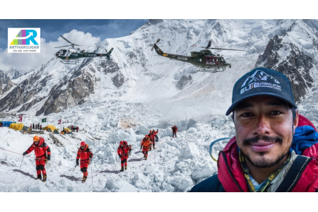 पाकिस्तानको ब्रोड पिकमा भीषण हिमपहिरो: कीर्तिमानी पर्वतारोही निर्मल पुर्जा (निम्सदाइ) सहित १० जना बेपत्ता, उद्धारकार्य तीव्र