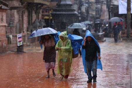आज देशभरको मौसम : अधिकांश क्षेत्रमा बदली र वर्षाको सम्भावना