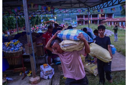जापानबाट नेपाललाई ९.३ टन आपत्कालीन राहत सामग्री