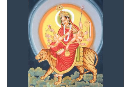 आज दशैंको तेस्रो दिन, चन्द्रघण्टा माताको पूजा–आराधना गरिँदै