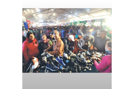 Shoe Trade Fair Starts At BhrikutiMandap, Opportunity To Buy Cheaply