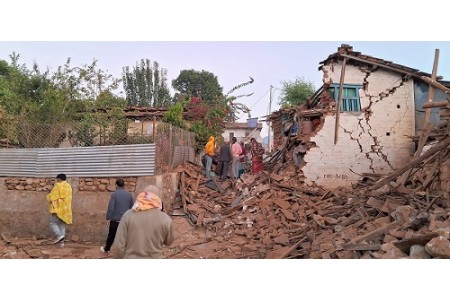 भूकम्प प्रभावित क्षेत्रमा अस्थायी आवास बनाउन सेना र प्रहरी परिचालन गरिने