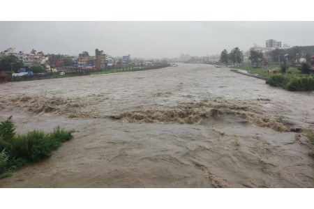 काठमाडौँ उपत्यकाका नदीमा जलसतह बढ्यो, सतर्कता अपनाउन आग्रह