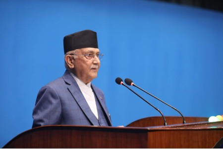 संसदमा बोल्दा तथ्यपूर्ण बोलौं, झुटको सहारा नलिनु : प्रधानमन्त्री ओली
