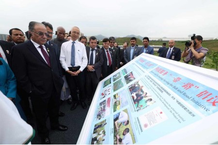 प्रधानमन्त्रीद्वारा छोङछिङ एकेडेमी अफ एग्रिकल्चरल साइन्सेन्सको अवलोकन