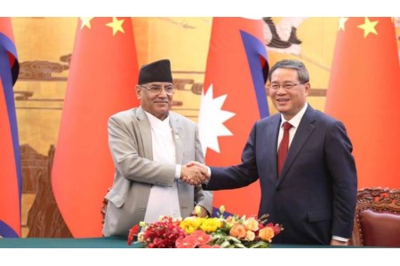 नेपाल र चीनबीच १३ बुँदे समझदारी पत्रमा हस्ताक्षर