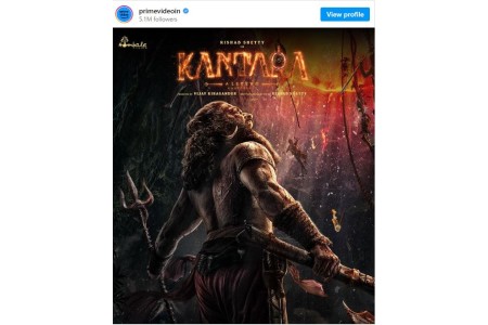 रिलिज अघि नै कान्तारा–१ को ओटीटी घोषणा, अमेजन प्राइममा आउने