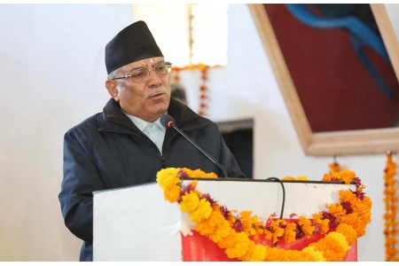 अहिले क्रमशः एकताको आधार तयार हुँदैछ : प्रधानमन्त्री दाहाल