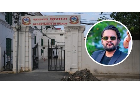 काठमाडौँ महानगर र सडक विभागबीचको विवाद: स.वि. लेखिएको पोल र सडक हस्तान्तरणको तयारी