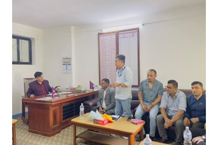 वैदेशिक रोजगार व्यवसायी मञ्चले विभागीय महानिर्देशकसँग समस्याका समाधानका लागि ध्यानाकर्षण