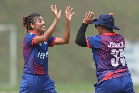 आईसीसी महिला टी–२० विश्वकप एशिया छनोट : थाइल्याण्डसँग ७८ रनले नेपाल पराजित