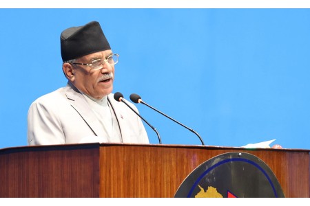 सामाजिक न्याय र समृद्धिको प्राथमिकतासहित सरकार अघि बढिरहेको छ : प्रधानमन्त्री दाहाल