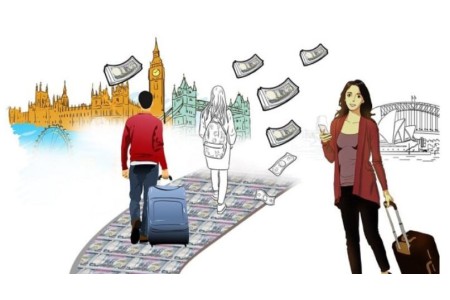 गत ३ महिनामा विदेश पढ्न जाने विद्यार्थीले लगे ३२ अर्ब १८ करोड