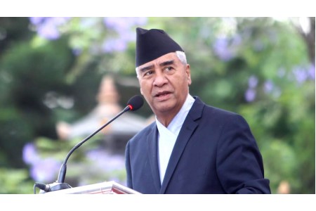 चिनियाँ परियोजना बीआरआईमार्फत अनुदानमा स्वीकार हुन्छ : शेरबहादुर देउवा