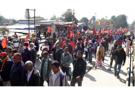 मिटरब्याज पीडितको ‘नाङ्गो पैताला मार्च’ आज