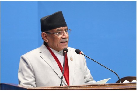 दोषी देखिए गृहमन्त्री लामिछानेलाई कारबाहीबाट रोक्न कसैले सक्दैन : प्रधानमन्त्री दाहाल