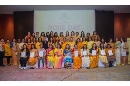 जोन्टा क्लब काठमाडौंद्वारा 'उत्कृष्ट १० महिला' लाई सम्मान