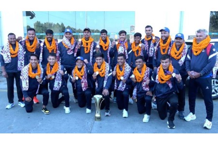 उपाधि जितेर फर्कियो नेपाली टोली, हाम्रो मुख्य परीक्षा बाँकी नै छ–कप्तान खनाल