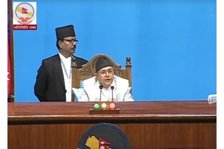 कांग्रेसको अवरोधकाबीच संसद बैठक संचालन