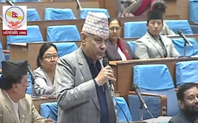 आफ्नो अभिव्यक्तिप्रति कांग्रेस मुख्य सचेतक घिमिरेले संसदबाटै मागे माफी