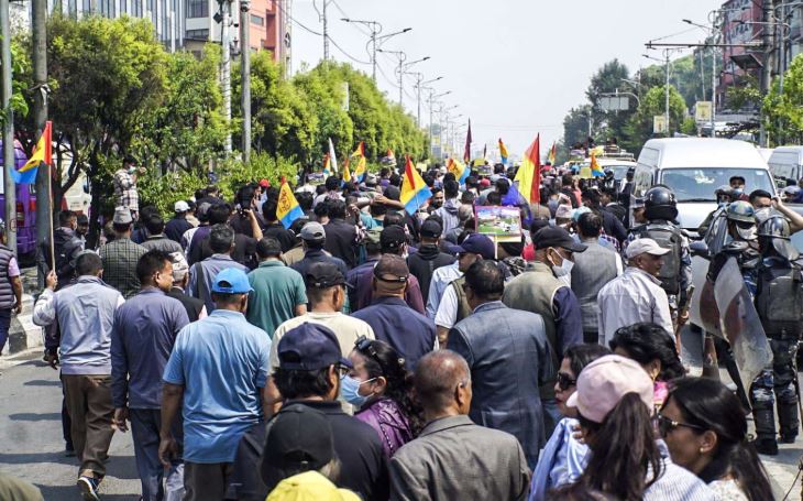 आज काठमाडौंका तीन स्थानमा प्रदर्शन