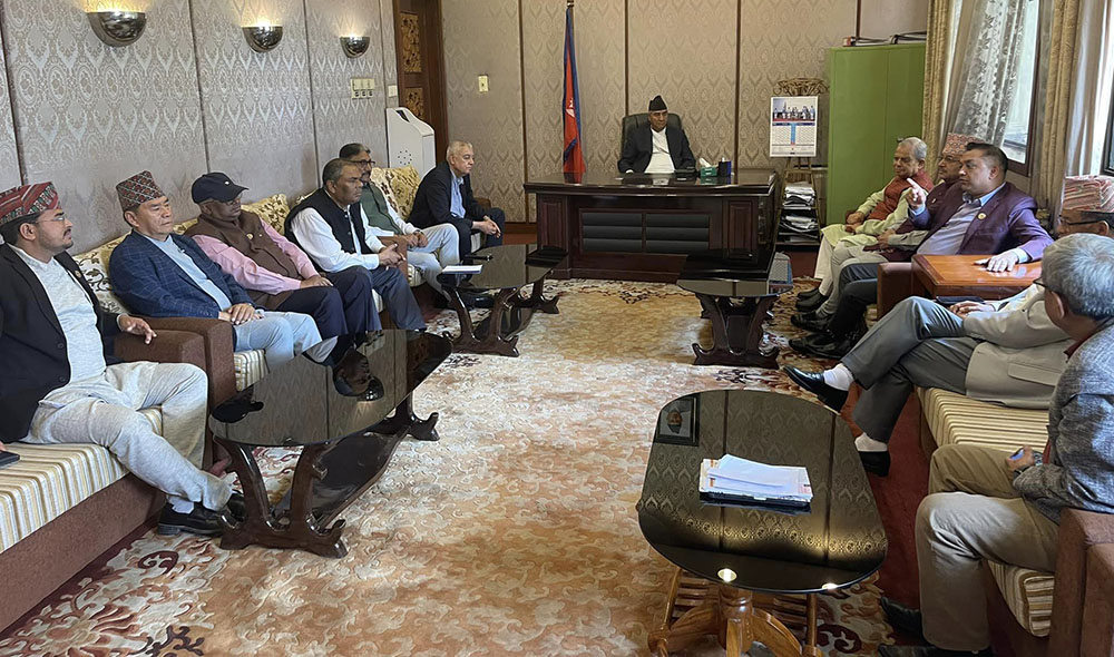 टिओआरमा सहमति नभएसम्म संसद बैठक संचालन नगर्न सभामुखलाई विपक्षीको सुझाव
