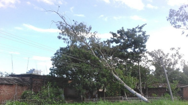 हावाहुरीबाट मधेस प्रदेश प्रभावितः सिरहामा पर्खाल भत्किँदा एक जनाको मृत्यु