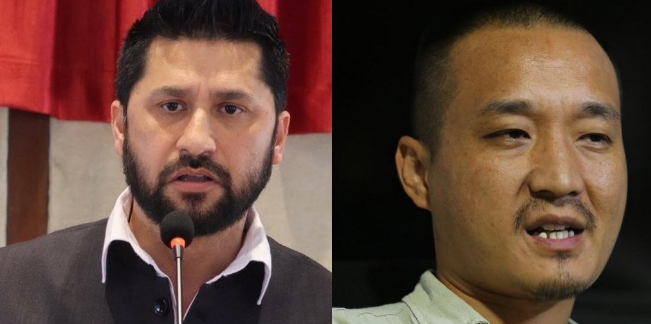 गृहमन्त्री सुधन गुरुङको बढ्यो दौडधुप, सभापति लामिछाने भेट्न बुढानीलकण्ठ पुगे