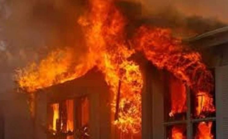 पश्चिम नवलपरासीमा आगलागीः १२ घर जले, करिब साढे ४ करोड क्षति