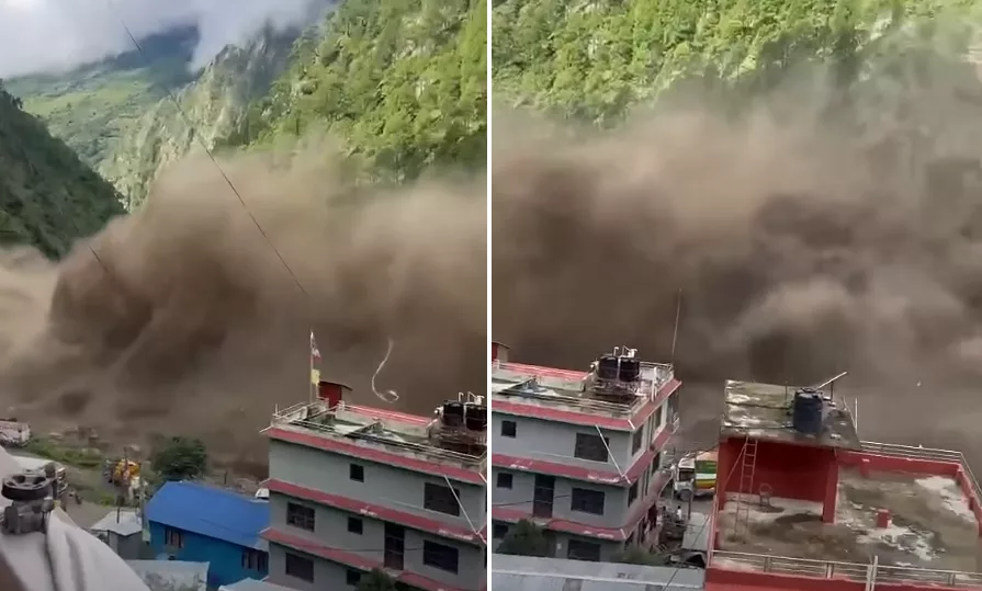 नुवाकोटमा बाढीको वितण्डा, बजार क्षेत्रमा भौतिक संरचनामा ठूलो क्षति