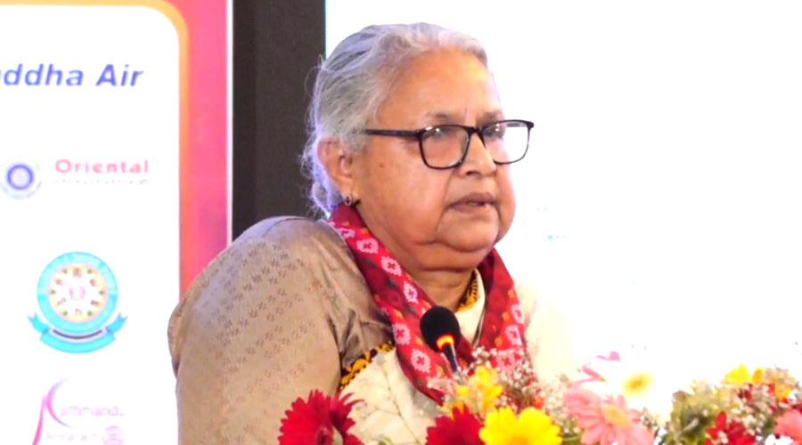 रसुवा बाढीमा ज्यान गुमाएकाप्रति पूर्वप्रधानमन्त्री कार्कीको श्रद्धाञ्जली
