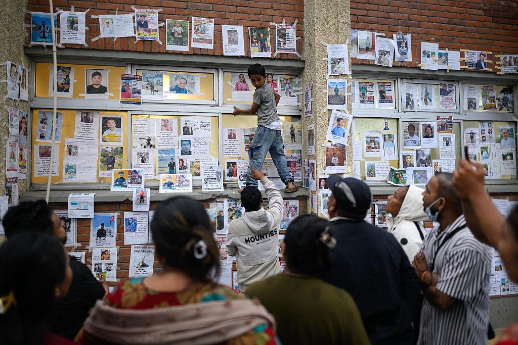 बेपत्ताको खोजीका लागि काठमाडौंमा ‘Missing Wall’