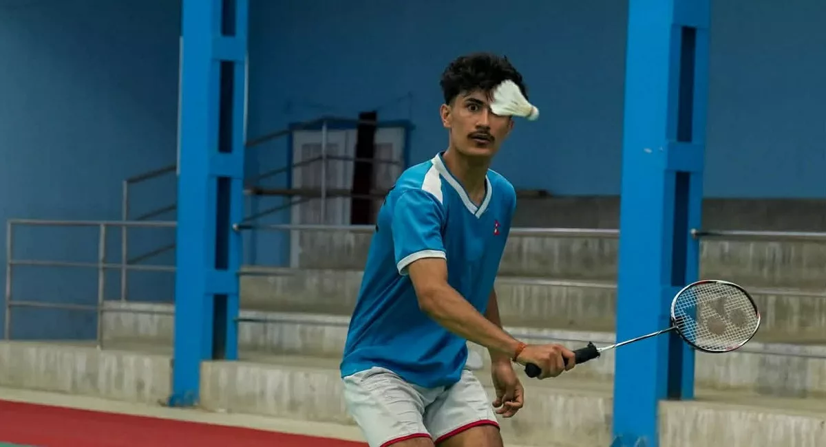 एसियाली खेलकुदमा क्षितिज खनालको विजयी सुरुवात, ब्याडमिन्टन पुरुष एकलमा पहिलो जित