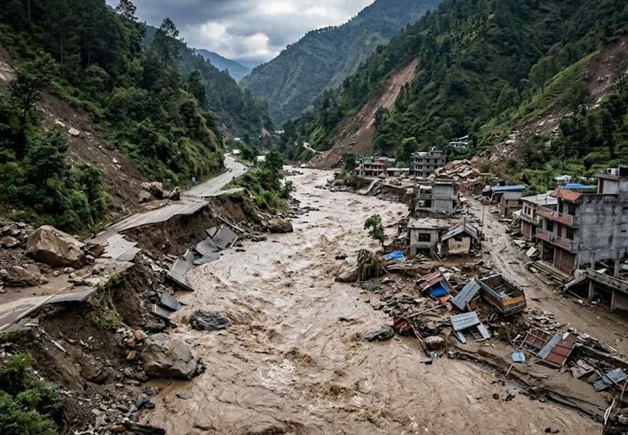 अविरल वर्षापछि देशभर बाढी–पहिरोको कहर, ५४२ विपद् घटना, २७ जनाको मृत्यु