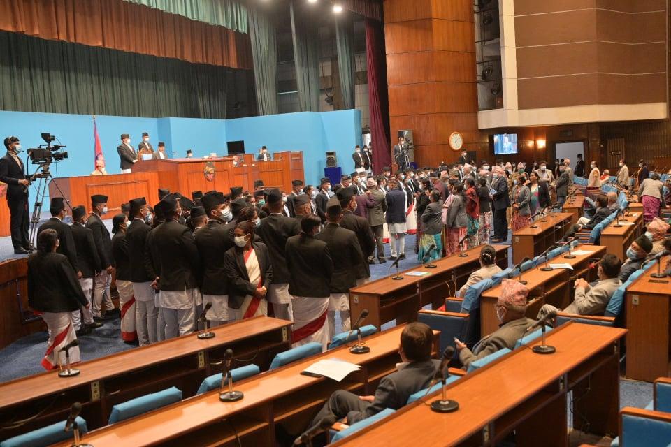 संघीय संसद्को चालु अधिवेशन आज अन्त्य हुँदै