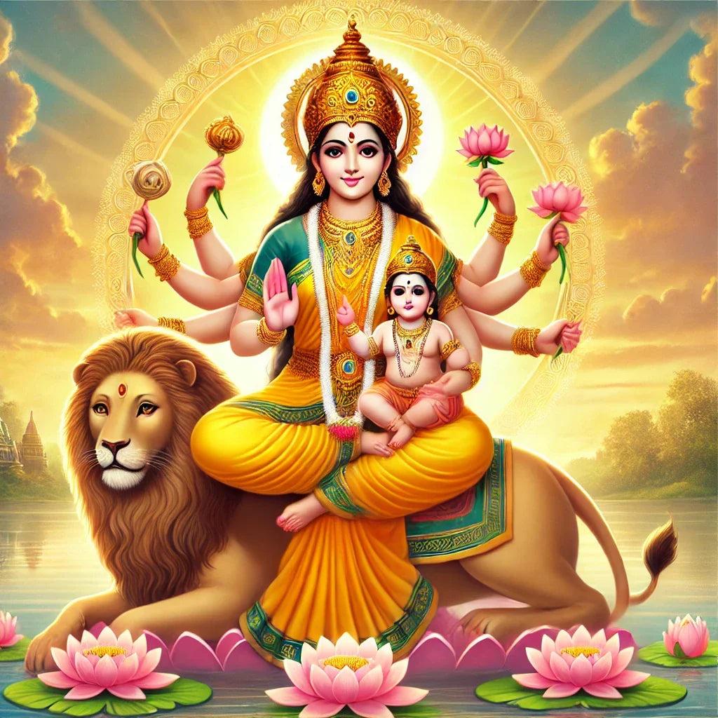 दशैंको पाँचौँ दिन आज स्कन्दमाता भगवतीको पूजा, शक्तिपीठहरूमा भक्तजनको चहलपहल
