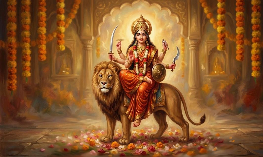 दसैंको छैटौँ दिन आज कात्यायनी देवीको पूजा गरिँदै