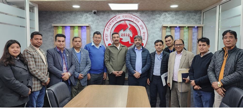 नाडा र एशियाली विकास बैंकका पदाधिकारीहरुबीच विभिन्न विषयहरुमा छलफल