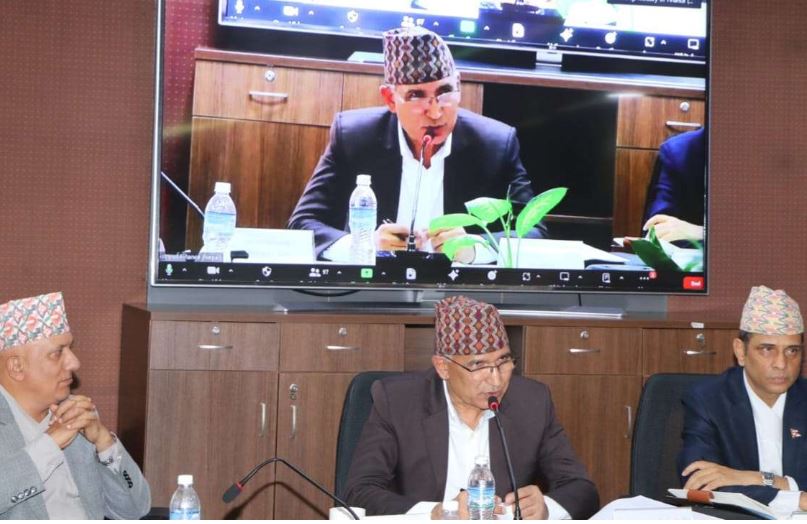 राजस्व संकलनको लक्ष्य पूरा गर्नेगरी काम गर्न अर्थमन्त्रीको निर्देशन