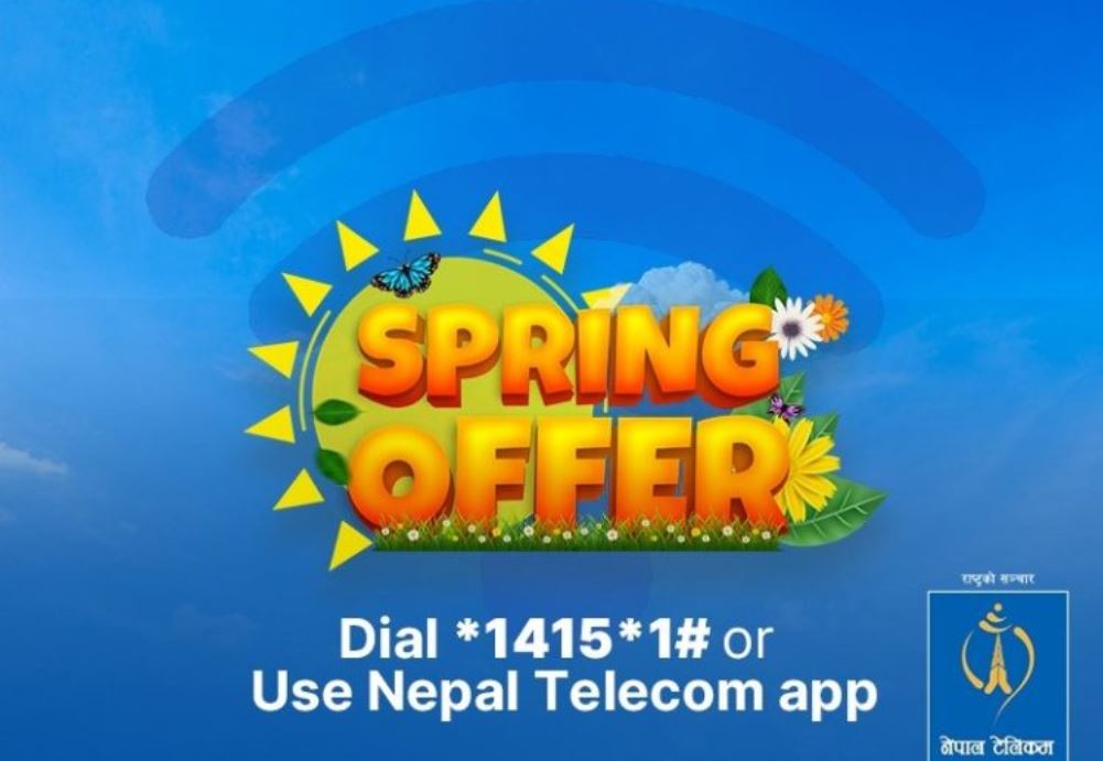 नेपाल टेलिकमले ल्यायो ‘स्प्रिङ अफर’